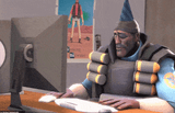 Demoman rage quitting