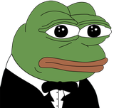 well-dressed frog