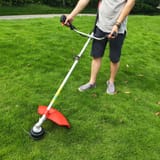 cutting some grass