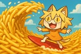 Surfing on Fries
