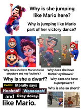 Mario might have a daughter