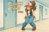 20250808_1708_Embarrassed Hilda&#039;s Exit_simple_compose_01k262byhffbxbyk4w7prwev7v