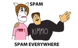 spam everywhere