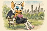 20250808_2130_Rouge Relaxing in Park_simple_compose_01k26740e0ebzsmmnd4xczgqqc