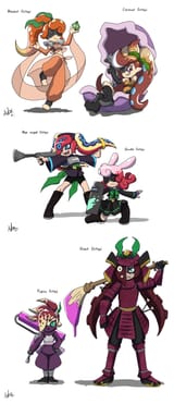 octo types