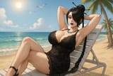 20250809_2320_Korean Anime Beach Relaxation_simple_compose_01k28b6y42earrd98ee9wtsgen