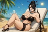 20250809_2329_Relaxed Lulu at Beach_simple_compose_01k28bnr0mfhxv2m1y90mv6a20