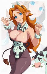 Malon cow outfit