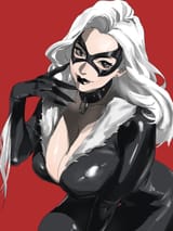 blackcat marvel 透明屿