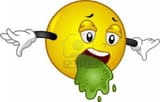 puking meme face
