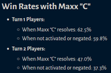 maxx boosts player 2 way more