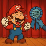 20250809_1913_Super Mario&#039;s Blue Ribbon_simple_compose_01k28hp4bfezz9bp9berxbr99y