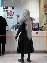 Sephiroth at KFC