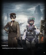 Nikke and nameless commander