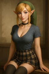20250811_1555_Female Link&#039;s Modern Attire_simple_compose_01k2cpjgz3fgeazkws1wsj12cj
