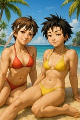 20250811_1752_Beachside Fighters Relaxing_simple_compose_01k2cx6ncpe1asfv6ezmgs13yk