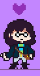 cropped purple
