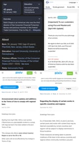 Chopra&#039;s &amp; Biden nsfw ban