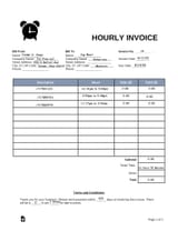 dumpy invoice