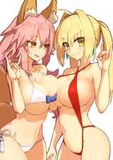 nero tamamo bikinis