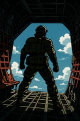 20250812_2051_Stylish HALO Jump Prep_simple_compose_01k2fstmg5fy2tnyzc0x1efthm