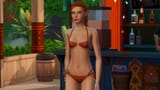 beach elf on vacation