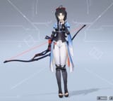 almost comically large bow