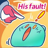 his fault