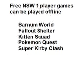 free nsw games
