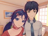 Happy couple