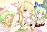 __vert_and_hakozaki_chika_neptune_drawn_by_shinjitsu_true_ride__51ff22e0068dec0b66015d3c43f53412