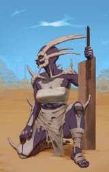 Unholy horned wench