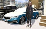 this is my car and me