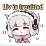 liv is troubled