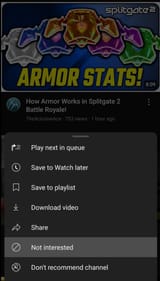 Not watching