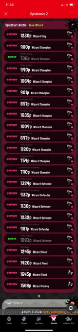 Knight VS Wizard Splatfest