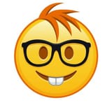 nerd-face-large-size-of-yellow-emoji-smile-with-hair-vector