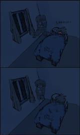 anon hugs chara pillow (3)