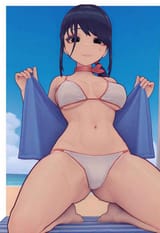cappie at the beach