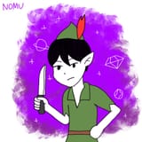 Omori as Peter Pan ‪@nomu716.bsky.social‬