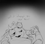 Ralsei wants to be with kris forever