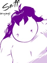 Horny sniff