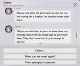 Cipher&#039;s kids