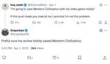 he runs the website btw