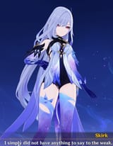 Skirt About the weak