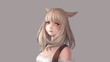 HD-wallpaper-final-fantasy-xiv-green-eyes-girl-with-gray-background-final-fantasy-xiv-games