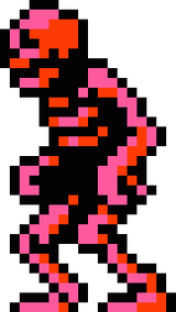 red skeleton