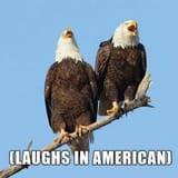 (laughs in american)
