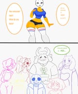 alphys fades to alternate universe