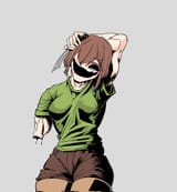 chara missing an arm and goopy